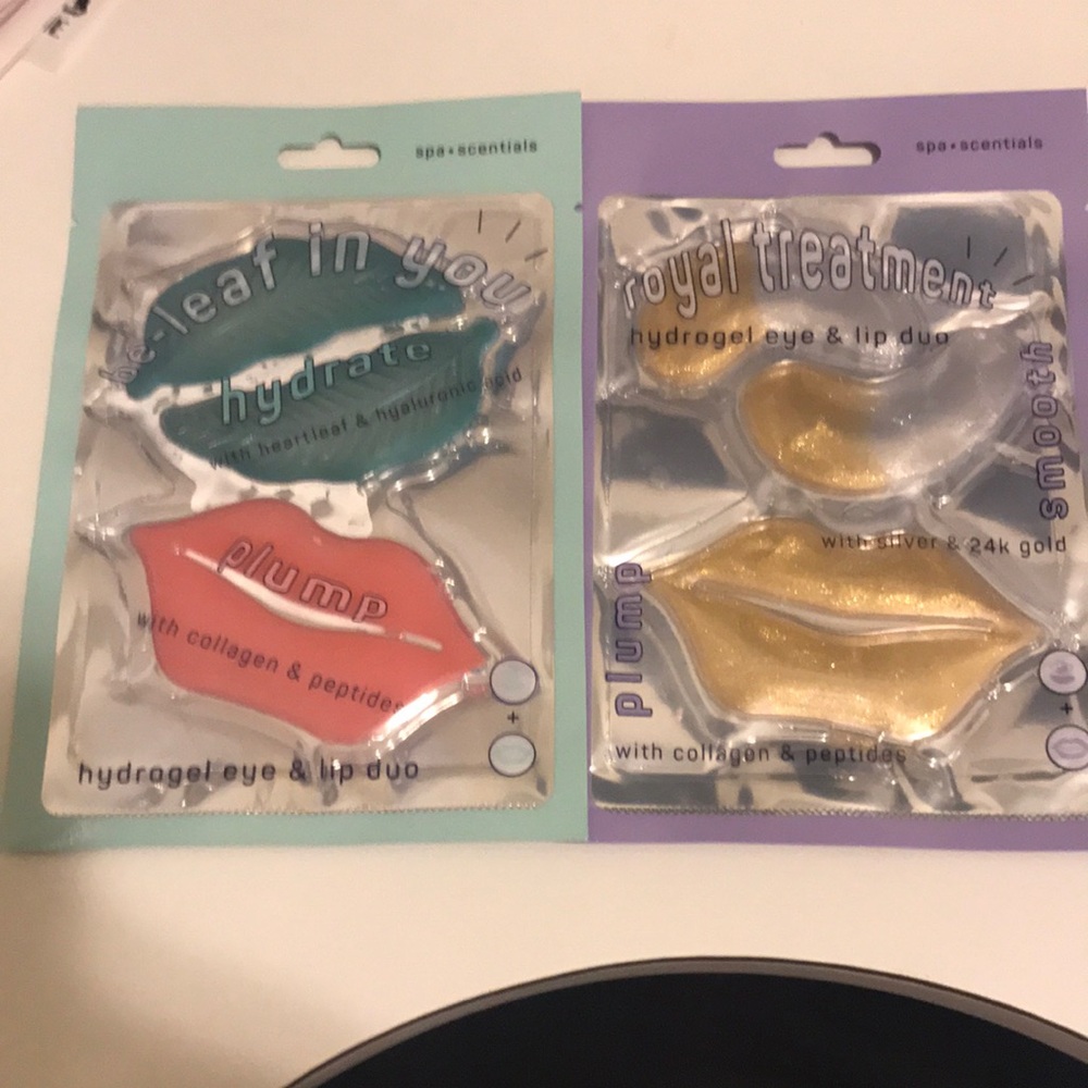 Essentials Hydragel Eye & Lip Duo - Teal & Coral (Plump)